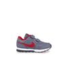 Nike MD Runner 2 Gray Red Baby Sneaker 806255-005