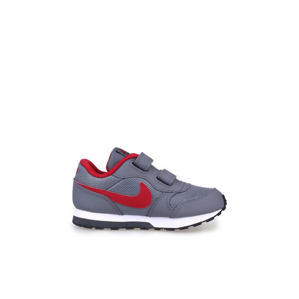 Nike MD Runner 2 Gray Red Baby Sneaker 806255-005
