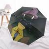The Dwarfs Themed Automatic Opening and Closing Umbrella, Brightly Colored 8-rib Portable Umbrella, Suitable for Men and Women, A Perfect Gift for Chr