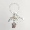 European and American Style Dental Care Keychain with Toothbrush, Toothpaste, and Floss - Creative Backpack Pendant Gift