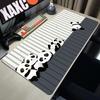 HYBXAXC Cute Animal Panda Large Mouse Pad PC Computer Game MousePads Desk Keyboard Mats Rubber Anti-slip Mouse Mice Mat 40x90CM