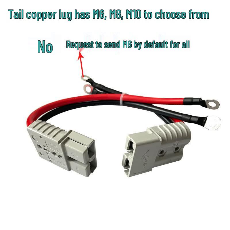 Jintuo Forklift Battery Quick Connector with Silicone Cable
