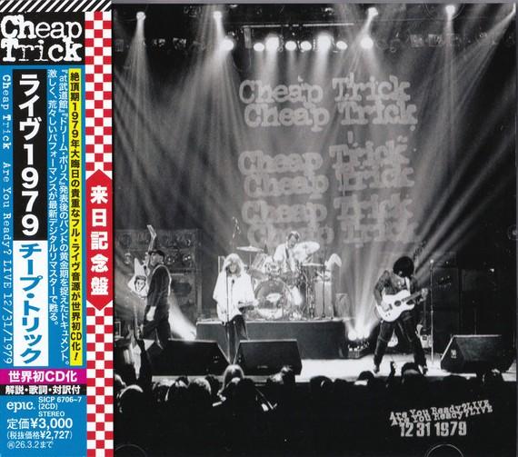 

CD CHEAP TRICK Are You Ready Live 12311979 SICP67067 EPIC 2025 Япония Obi Rock