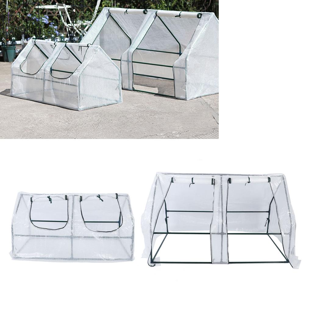 Garden Greenhouse Professional Freeze Proofing Windproof Strong Steel Frame Indoor Greenhouse Tent for Outdoor Garden Home