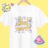 Bee Happy Shirt | Kawaii Bee Tee | Pastel Spring Graphic Shirt | Comfort Colors T-Shirt | Cute Bee Lover Gift | Matching Kids Version