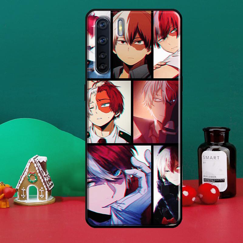 Anime Shoto Todoroki Fall Für OPPO A74 A54 A94 A31 A53 A5 A9 2020 A52 A72 A1K A83 A91 A93 a3S A5S A15 Abdeckung