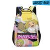 Cartoon Novelty Kpop Youthful School Bags Unisex Japan Anime Lost Witch Travel Bags 3D Print Oxford Notebook Shoulder Backpacks