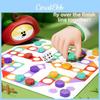Kids Indoor Tabletop Game Pack With Magnetic Fish And Chess For Emotional And Cognitive Skills Enhancement