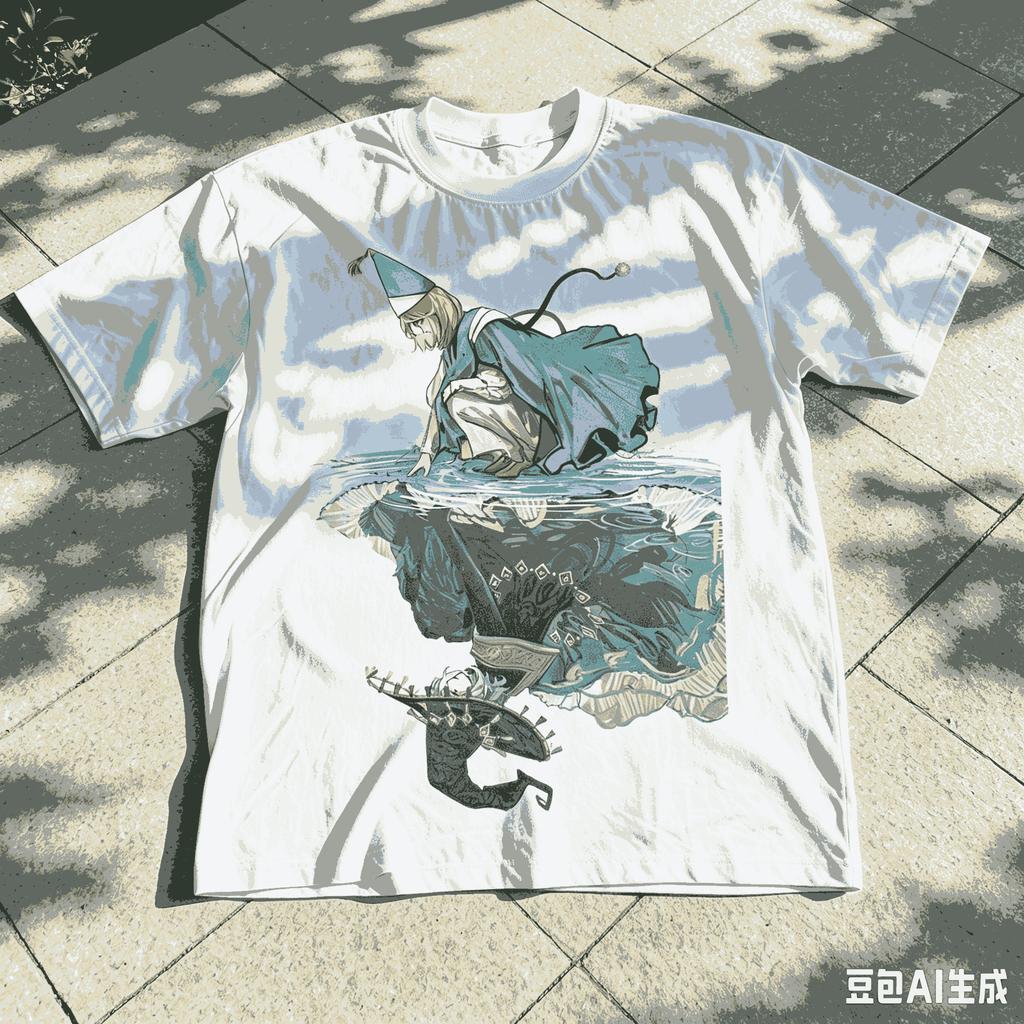 Witch Hat Atelier Anime Lover Tshirt Oversized Unisex Streetwear Trendy Cotton Print Tshirts For Unisex Unisex Fashion Comfortable