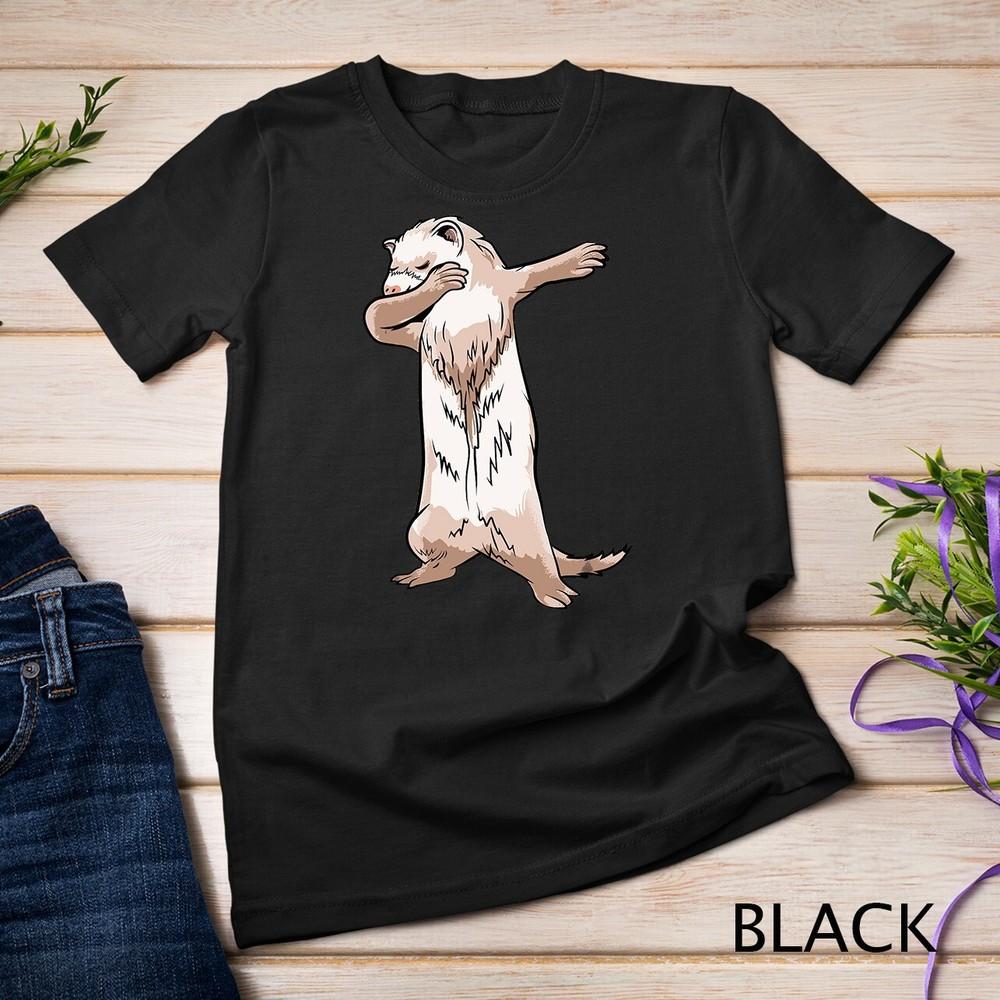 

Dabbing Ferret Shirt - Funny Dab Shirt Unisex T-shirt XL