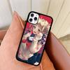 Anime Himiko Toga Handyhülle Silikon PC+TPU Hülle für iPhone 11 12 13 Pro Max 8 7 6 Plus X SE XR Hart Fundas