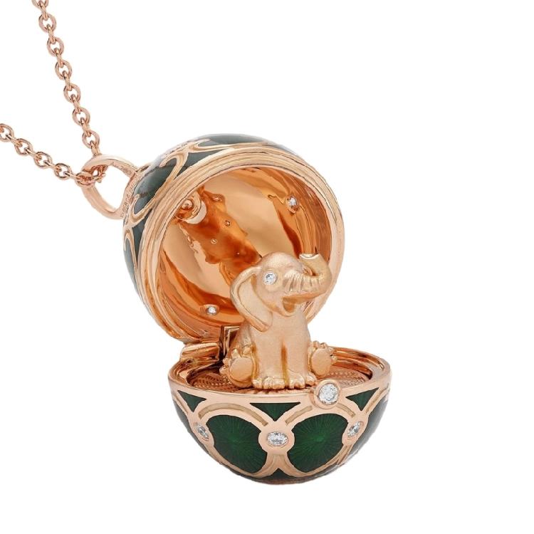 Versatile Openable Shell Eggshell Vintage Pendant Necklace For Concealing Treasures And Complementing Everyday Outfit