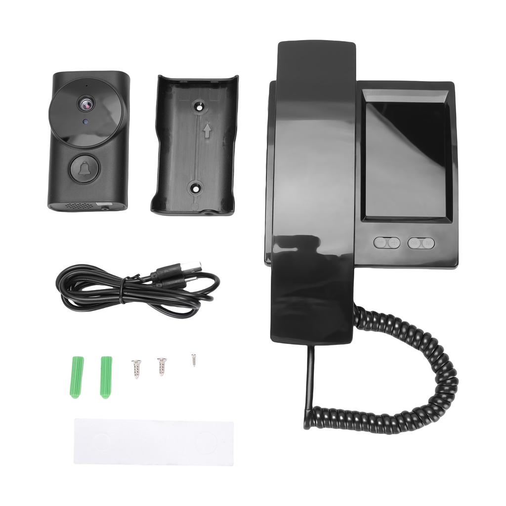 3.5 Inch IPS Screen Wireless Doorbell with Camera Video Door Phone System Doorphone Telephone Style