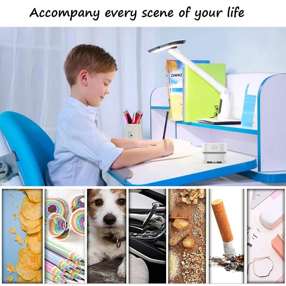 Rechargeable New Handheld Vacuum Cleaner for Household Portable Desktop Cleaning Brush All in One Wireless Mini Vacuum Cleaner