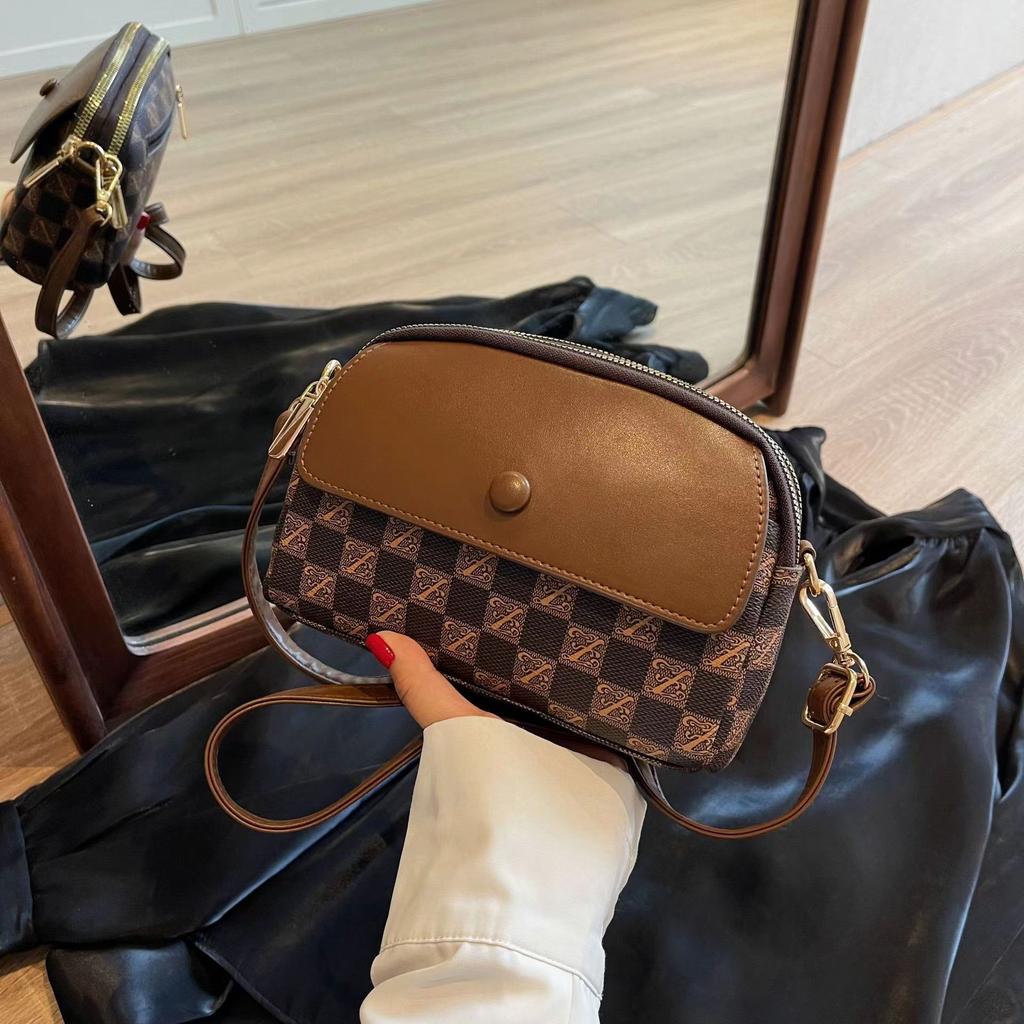Laohua Women'S Bag, Messenger Bag, Shoulder Bag, Niche Women'S Large-Capacity Mobile Phone Bag.