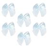 100Pcs Butterfly Bow Small Flowers Handmade Ribbon Bows Hair Accessories for DIY Crafts Gift Decor Sky Blue Ribbon Bows