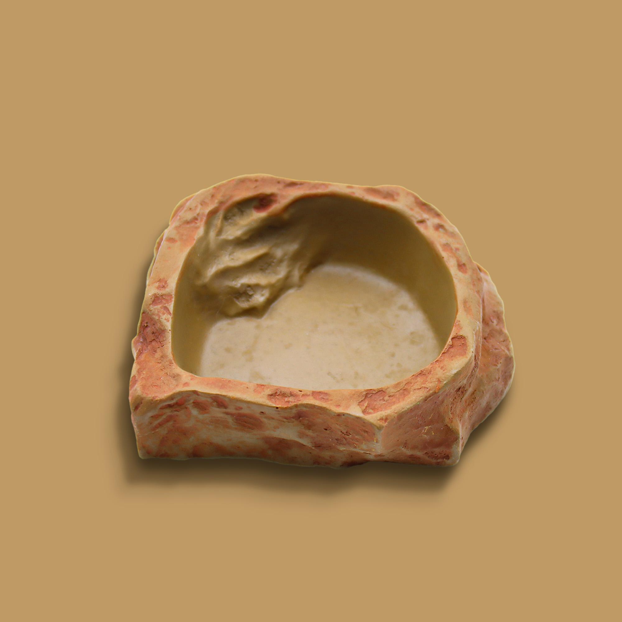 

1pc Reptile Feeding Basin, Reptile Lizard Food Tray, Turtle Feeding Bowl, Lizard Feeding Bowl, Small Pet Turtle Chameleon Gecko