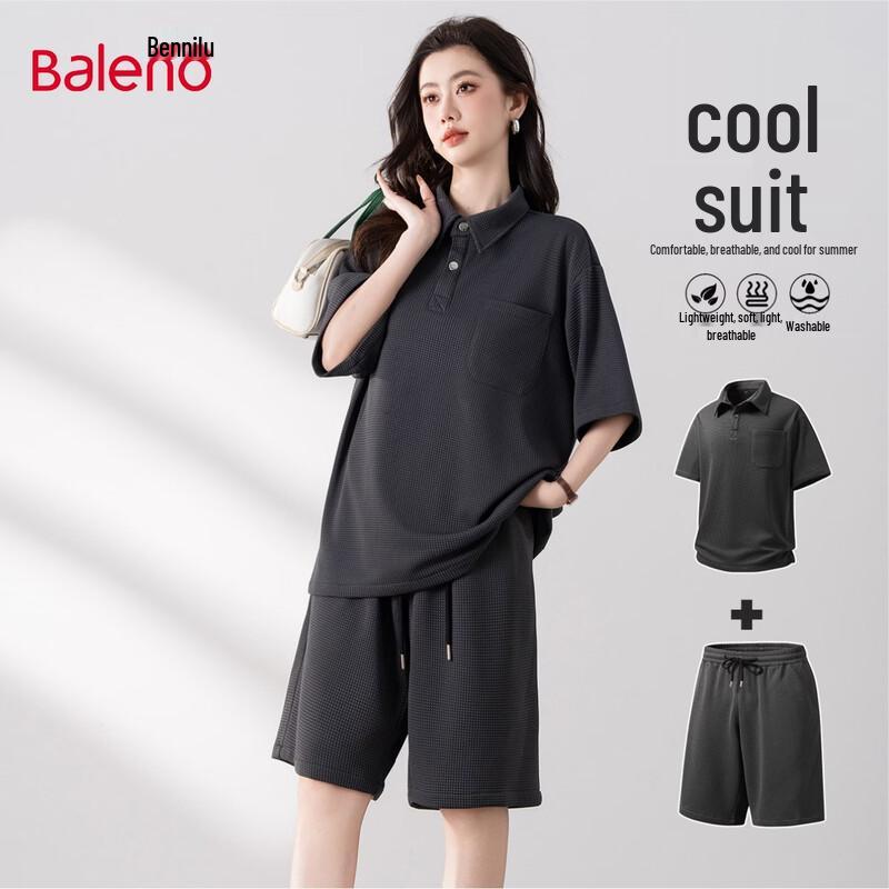 Baleno Women s Polo Shirt & Shorts Set M