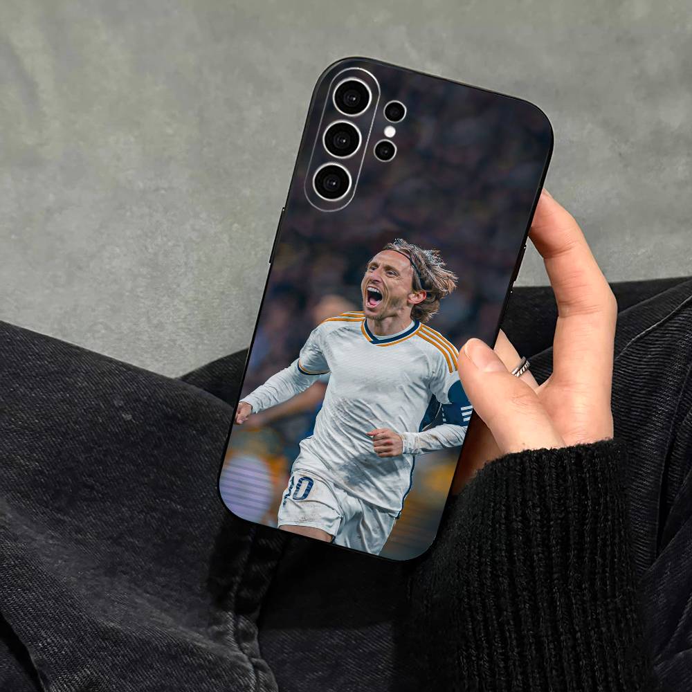 Luka Modric Phone Case For Samsung S25,S24,S21,S22,S23,S30,Ultra,S20,Plus,Fe,Note,10,9,5G Black Cover