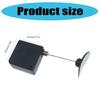 1/2/4Pieces Retractable Remote Control Tethers Leashes for TV and DVDs Ensures Security