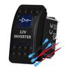 12v/24v Blue Led Light 5 Pin On Off SPST Rocker Switch 7 Pin On Off On ARB Carling Style Car Boat Waterproof Pump Push Switch