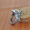 Retro Domineering Creative Self-defense Egyptian Cross Men's Punk Bracelet Ring