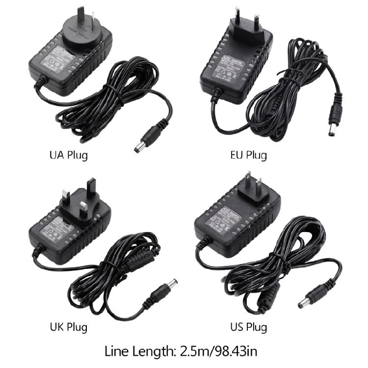 1Pc Versatile 12V Keyboard Power Adapter for YPT 230, YPT 240, YPT 300 and More
