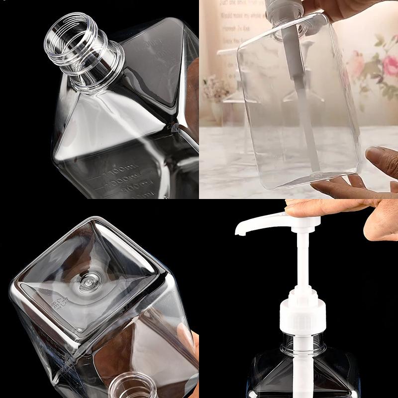 Μπουκάλι κέτσαπ 1100 ml με σιρόπι καφέ πολλαπλών λειτουργιών μπουκάλι σάλτσας μελιού με αντλία