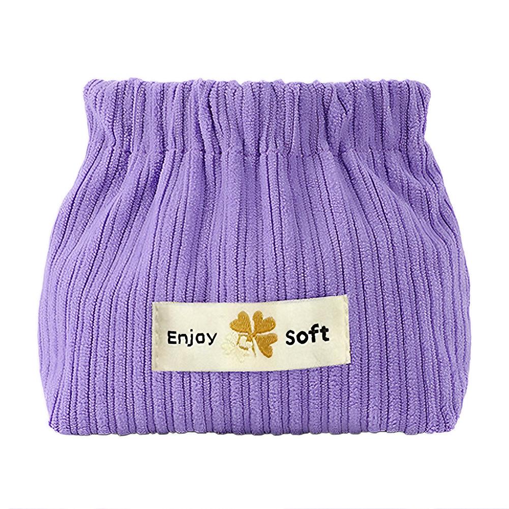 Home Storage Bags Organizing Bags Shopping Bags Corduroy Wallet Portable Travel Lipstick Bag Storage Bag Data Cable Storage Bag