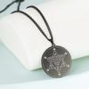 Dawapara Abracadabra Anhänger Abraxas Kabbalistische Magie Okkult Esoterisch Amulett Halskette Übernatürlich Edelstahl Schmuck