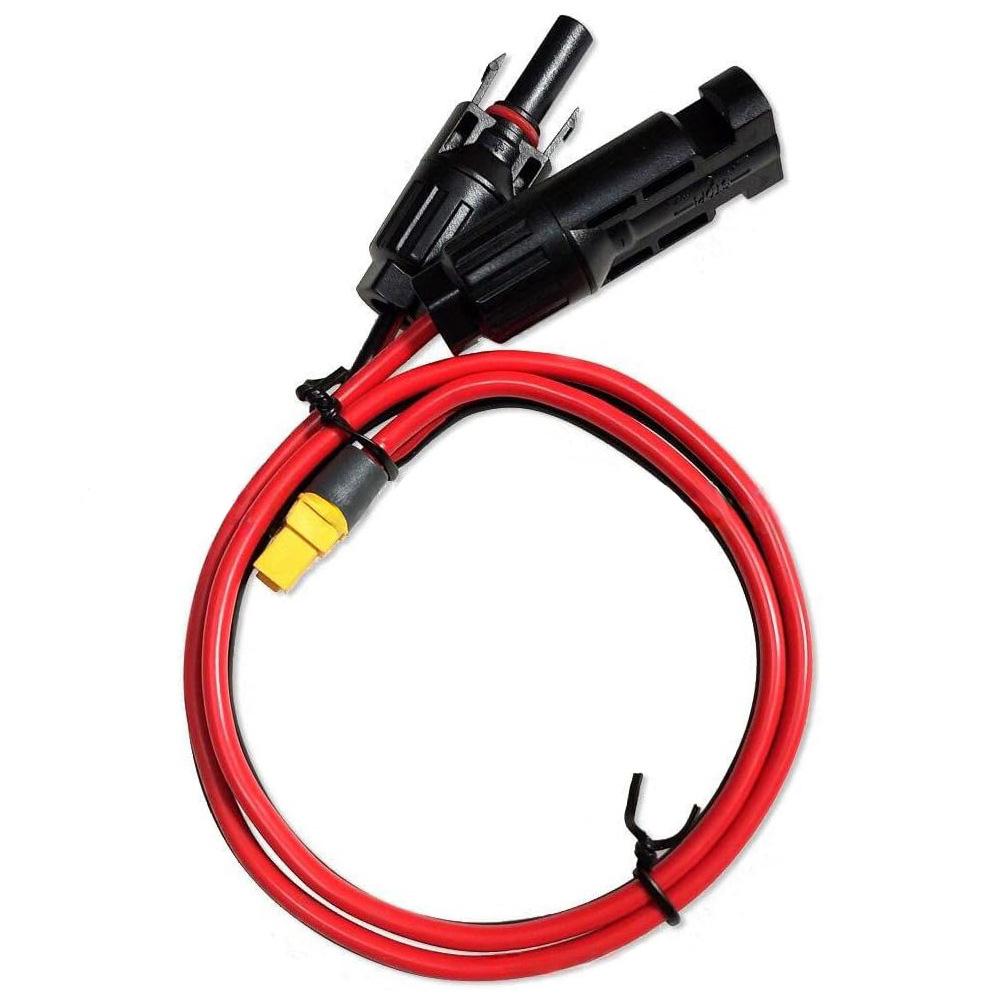 Solar Panel XT60 Female Charging Cable 12AWG – 0.5M/1.5M/3M/5M Power Connector Wire for Generator & Power Station