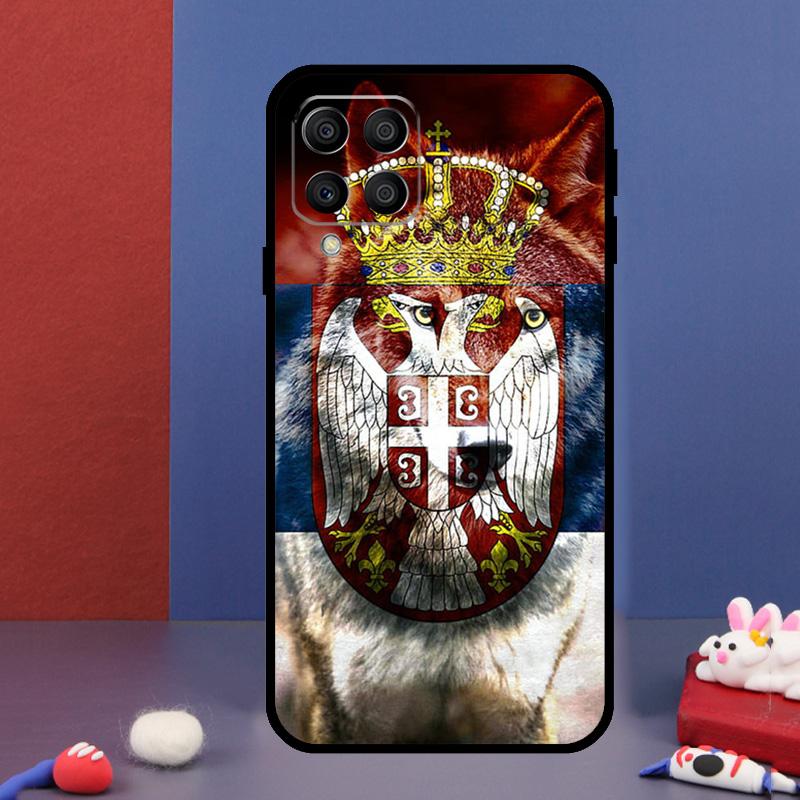 Flag of Serbia Serbian For Samsung Galaxy M14 M34 M54 M33 M13 M23 M53 M15 M55 M31 M51 M20 M30s M32 M52 Phone Case