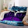 1pc Harry Potter Flannel Throw Blanket - HD Printed Lightweight Soft Warm All-Season Blanket for Sofa, Bed, Travel, Camping 095