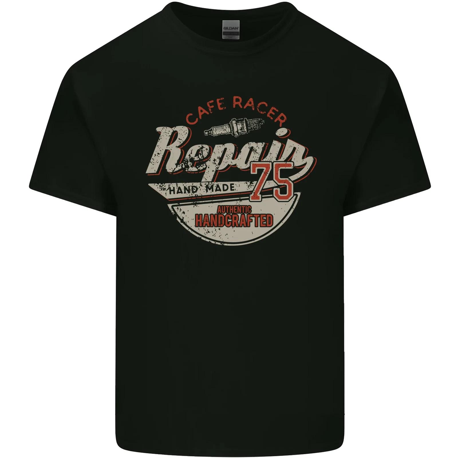 Cafe Racer Biker Motorbike Motorcycle Kids T-Shirt Childrens 2XL