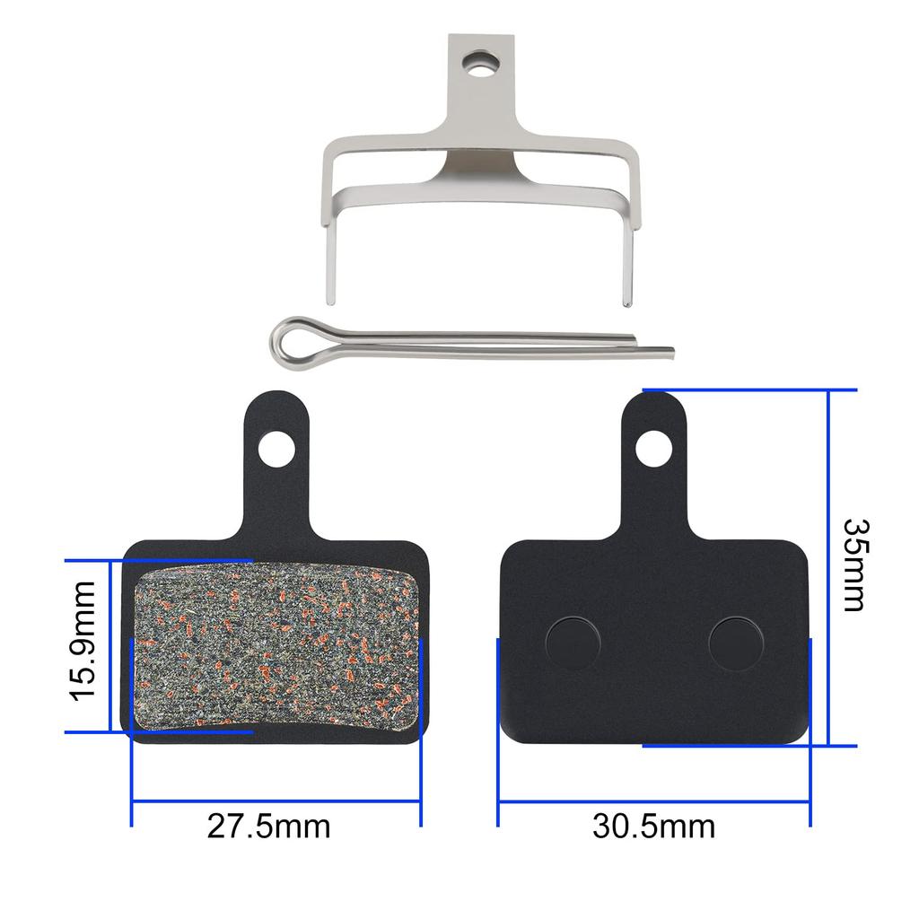 AHL Bicycle Disc Brake Pads M375 M395 M415 M416 M416A M445 M446 M447 M465 M475 M485 (2 Pairs)