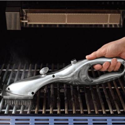Household Barbecue Strong Oil Fume Stain Cleaning Brush Stainless Steel Wire Brush Barbecue Grid Cleaning Tool