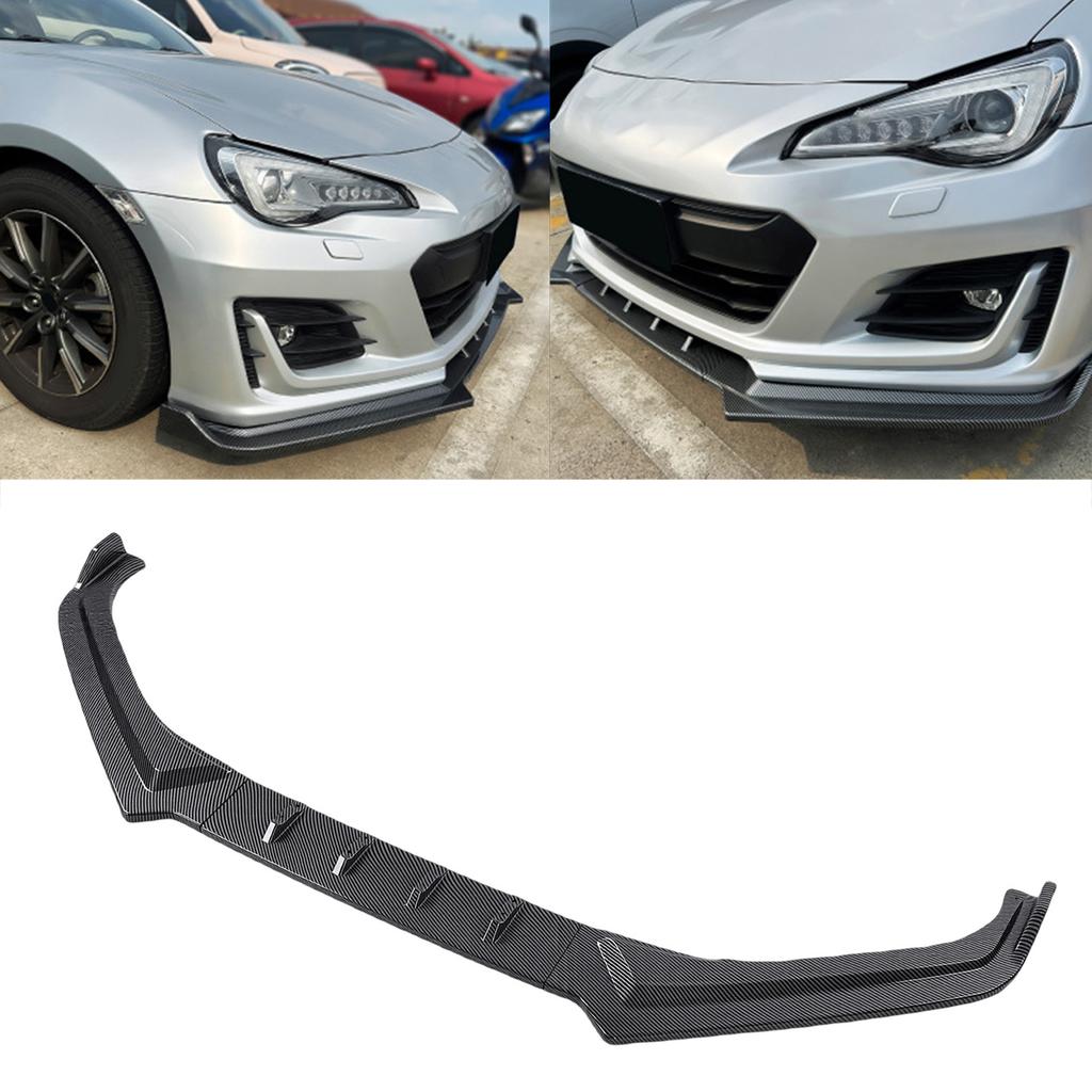 Front Bumper Lower Lip Spoiler Splitter Weatherproof Bumper Lip Guard Protector Replacement for     2017-2021