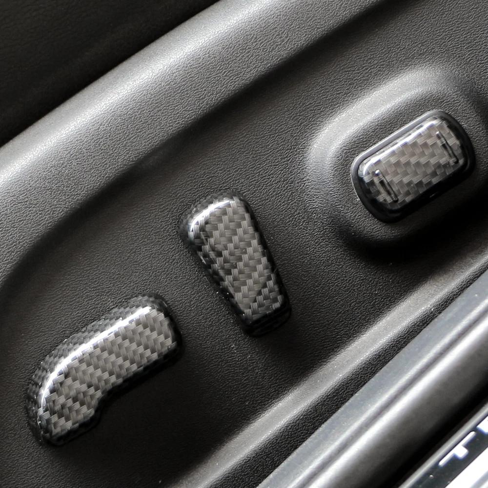 5Pcs Car Seat Adjust Button Knob Cover for Nissan Xtrail T32 Qashqai J11 Sylphy Teana Rogue Murano Trim Sticker Acessories