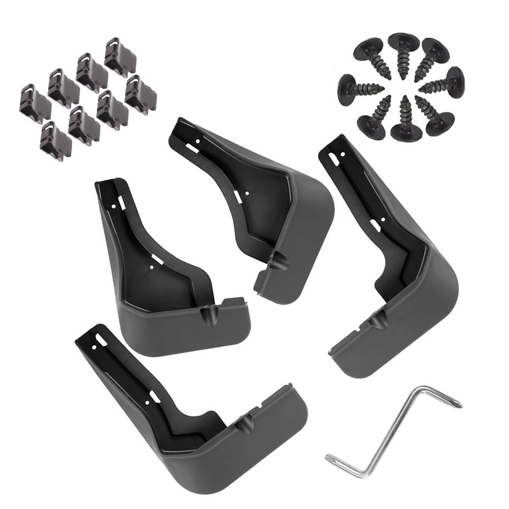4Pcs Car Front Rear Fender Mudguard Splash Guards Wheel Tire Mud Flaps For BYD Song Plus DMI and EV Champion Edition -2025