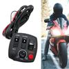 Waterproof Ergonomic Motorcycle Switch Handle Controller for Efficient Light & Sound Management Enhanced Safety Features