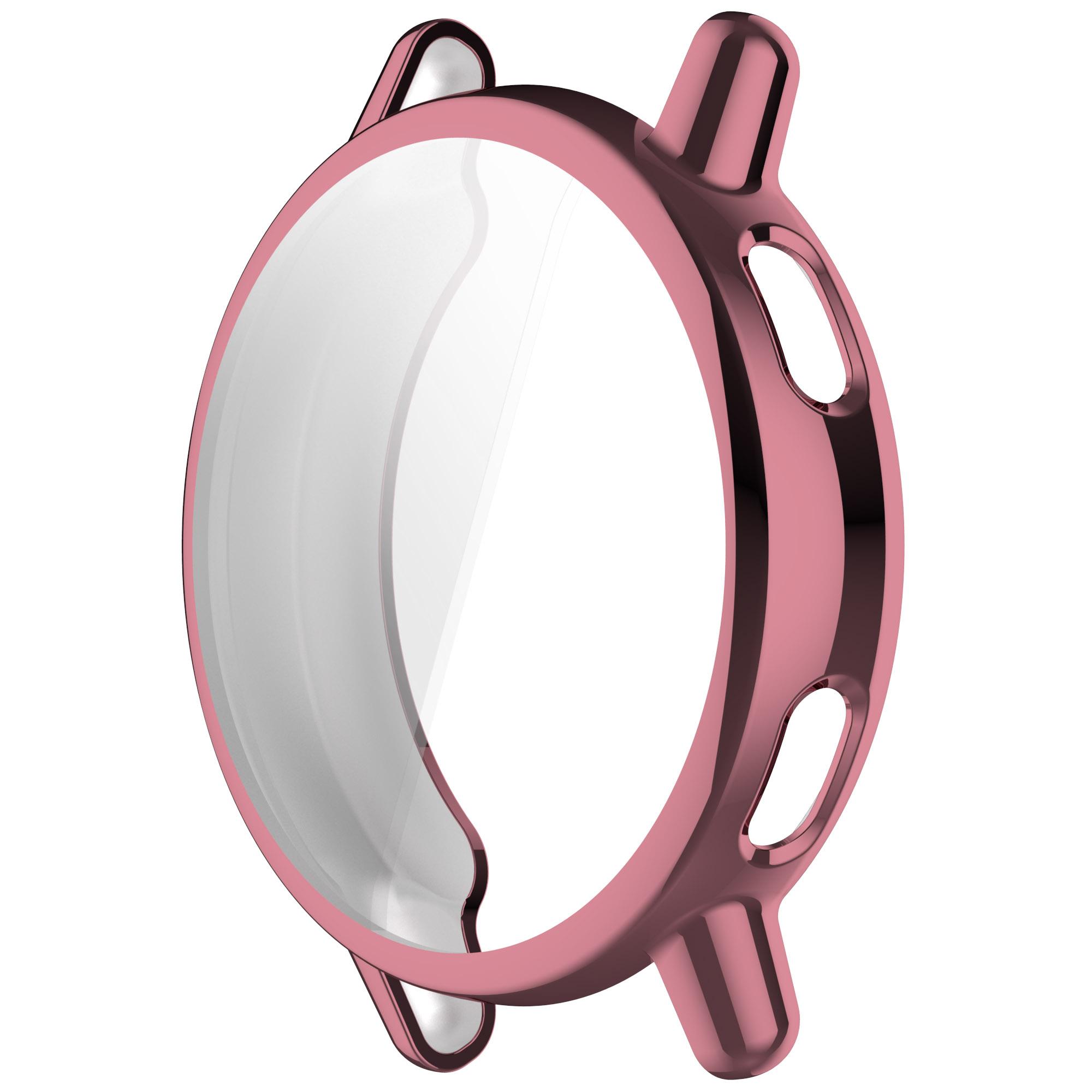 

HeroIand Защитный чехол для часов для Garmin Vivoactive 5 Защитная пленка Чехлы ТПУ Полностью мягкий Легкий корпус Аксессуары розовый