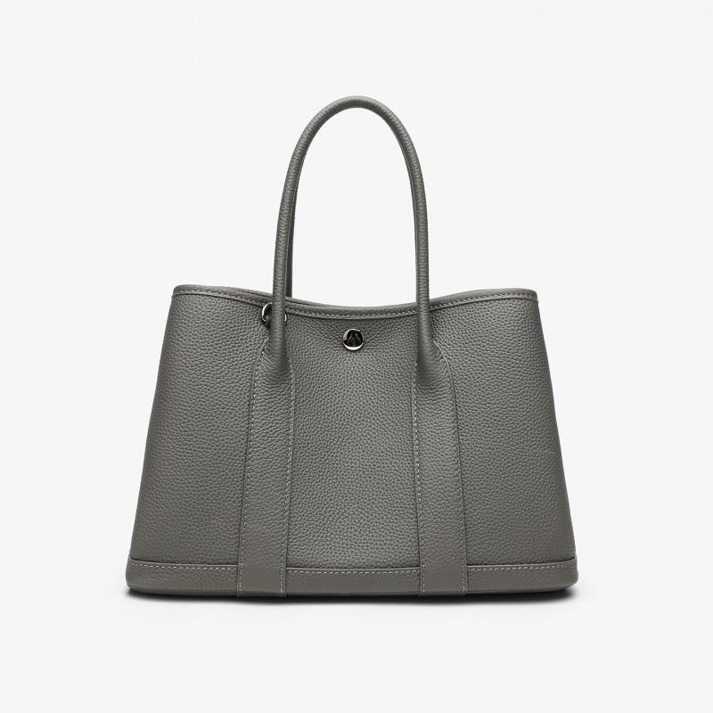 Fashionable First-layer Cowhide Large-capacity Garden Bag All-matching One-shoulder Portable Cross-body Women