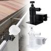 Aluminum Alloy Weatherproof Gutter Mount Solar Panel Security Holder Solar Panel Bracket Photovoltaic Panel Installation Bracket