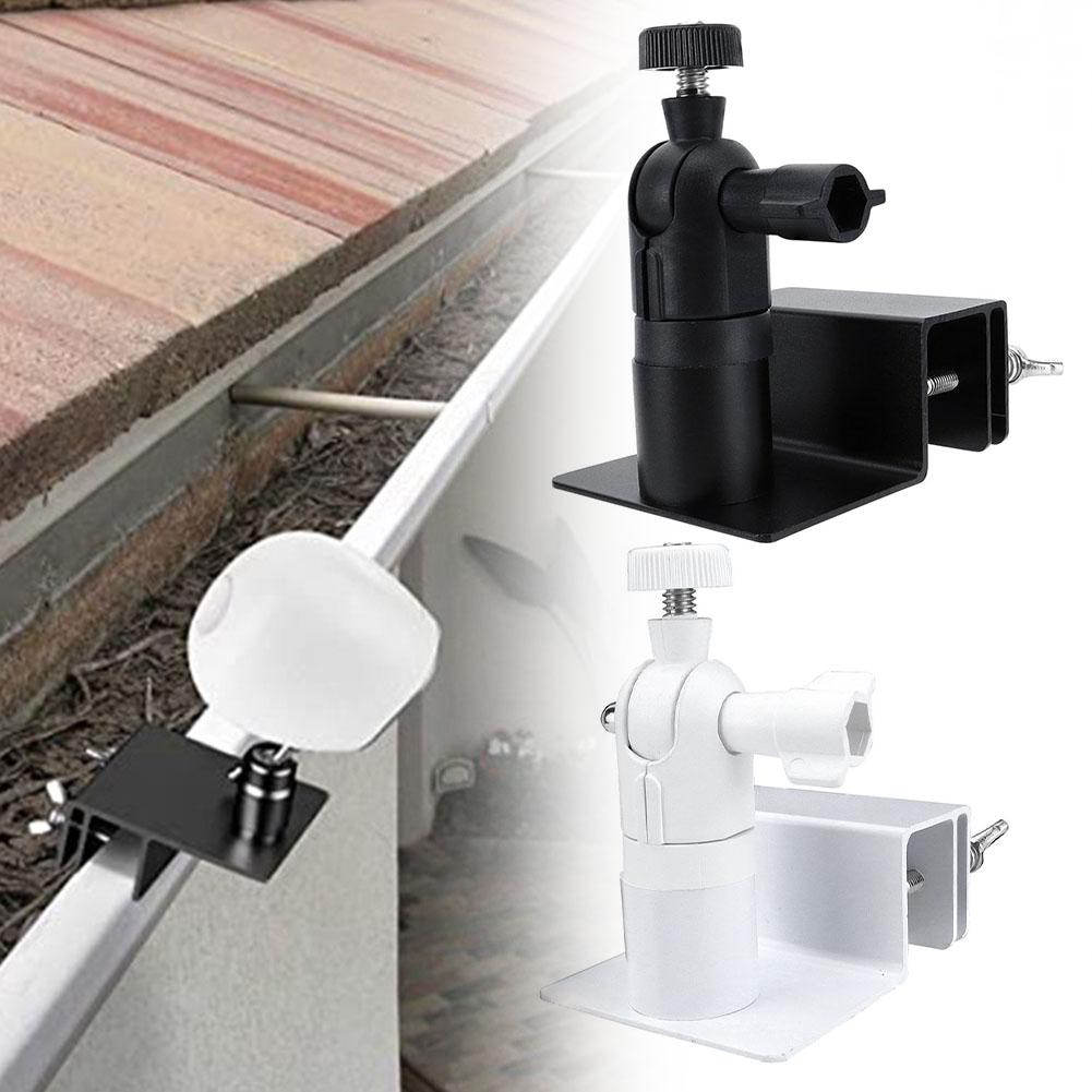 Aluminum Alloy Weatherproof Gutter Mount Solar Panel Security Holder Solar Panel Bracket Photovoltaic Panel Installation Bracket