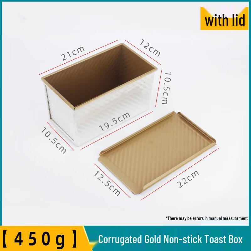 WS Алюминиевая Волнистая Форма для Тостов с Антипригарным Покрытием