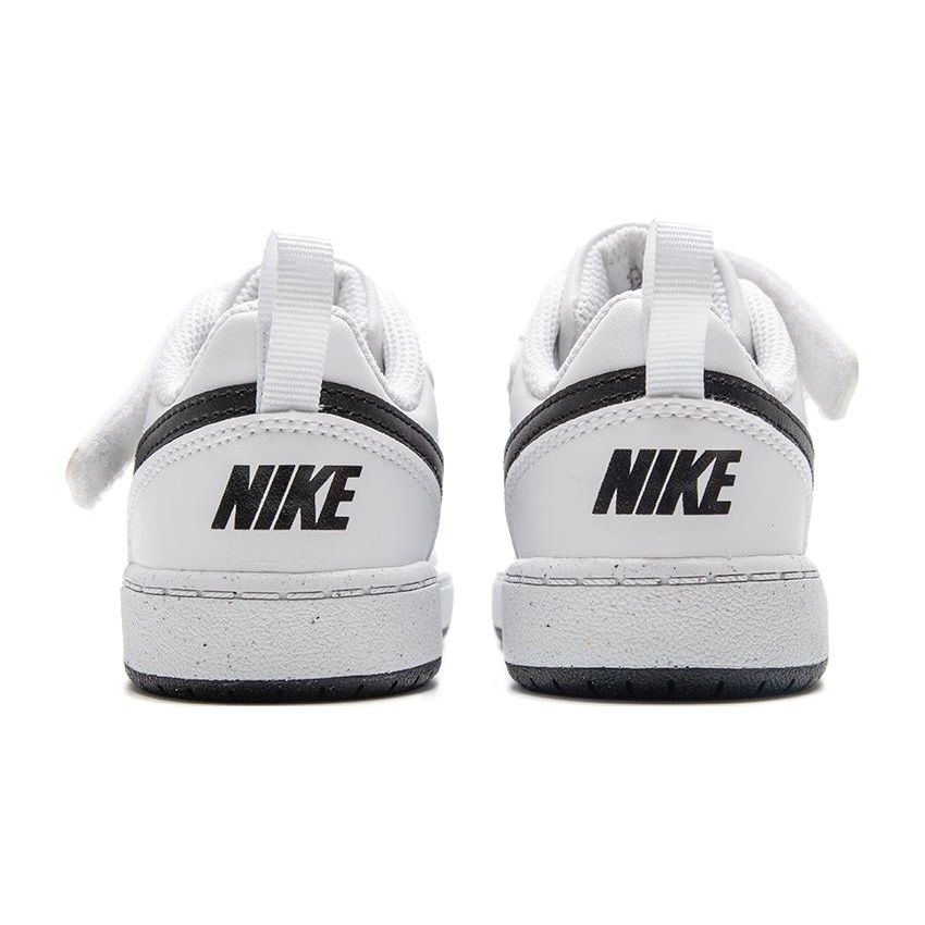 Nike Court Borough Low Recraft TD White Black Baby Sneakers DV5458-104