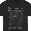 Emotionally Unavailable Plague Doctor T-Shirt, Dark Humor Gothic Tee