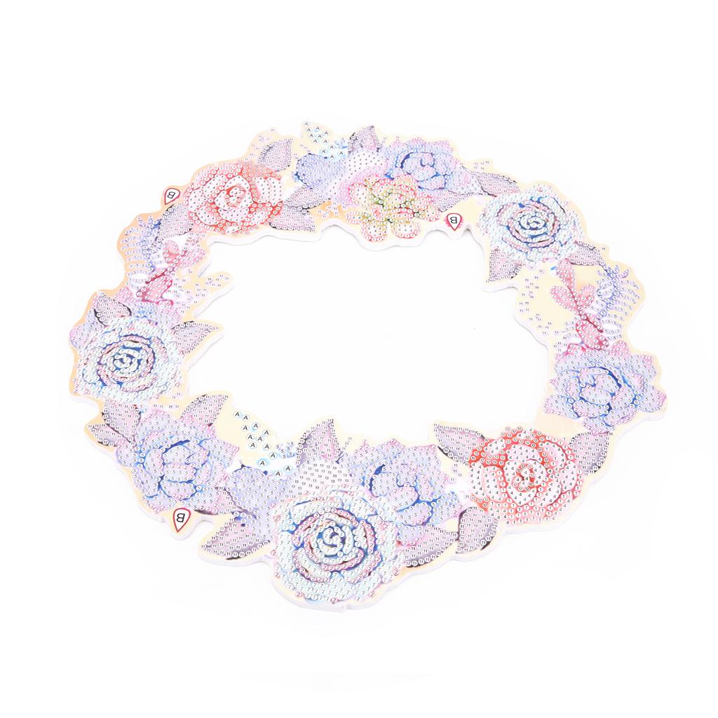 DIY Rhinestones Painting Garland Pattern Crystal Embroidery Picture Decoration Kit