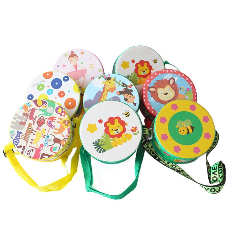 Children'S Wood Drum Early Educational Percussion Musical Instrument For Children Beat Instrument Hand Drum Toys
