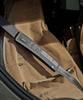 GORDON MILLER Car Cordura Seat Belt Pad, Dark Gray, 1710517
